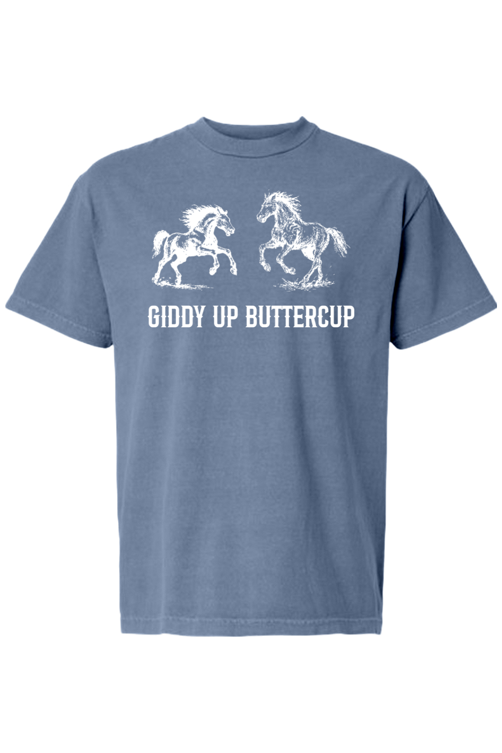 Giddy Up Garment-Dyed Heavyweight Cotton Tee