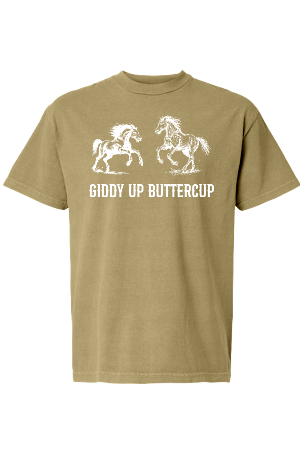 Giddy Up Garment-Dyed Heavyweight Cotton Tee