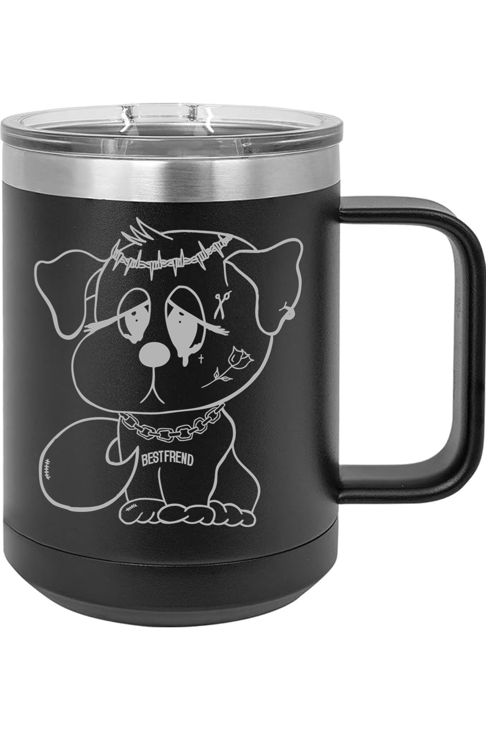 15oz Insulated Coffee Mug with Slider Lid