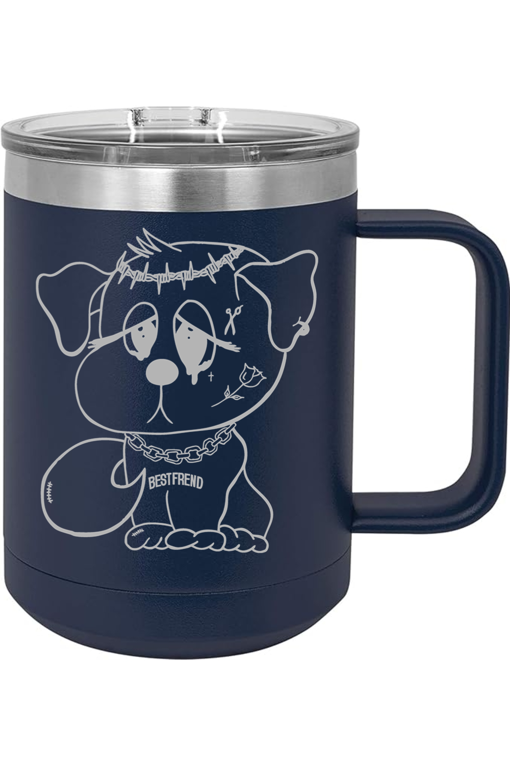 15oz Insulated Coffee Mug with Slider Lid