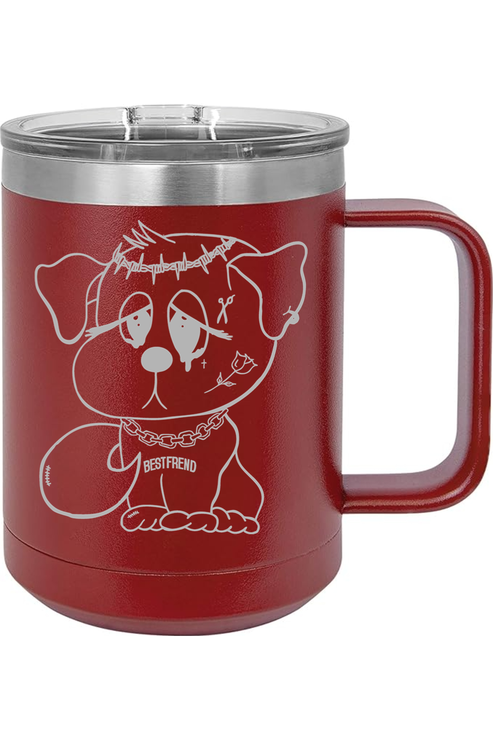 15oz Insulated Coffee Mug with Slider Lid