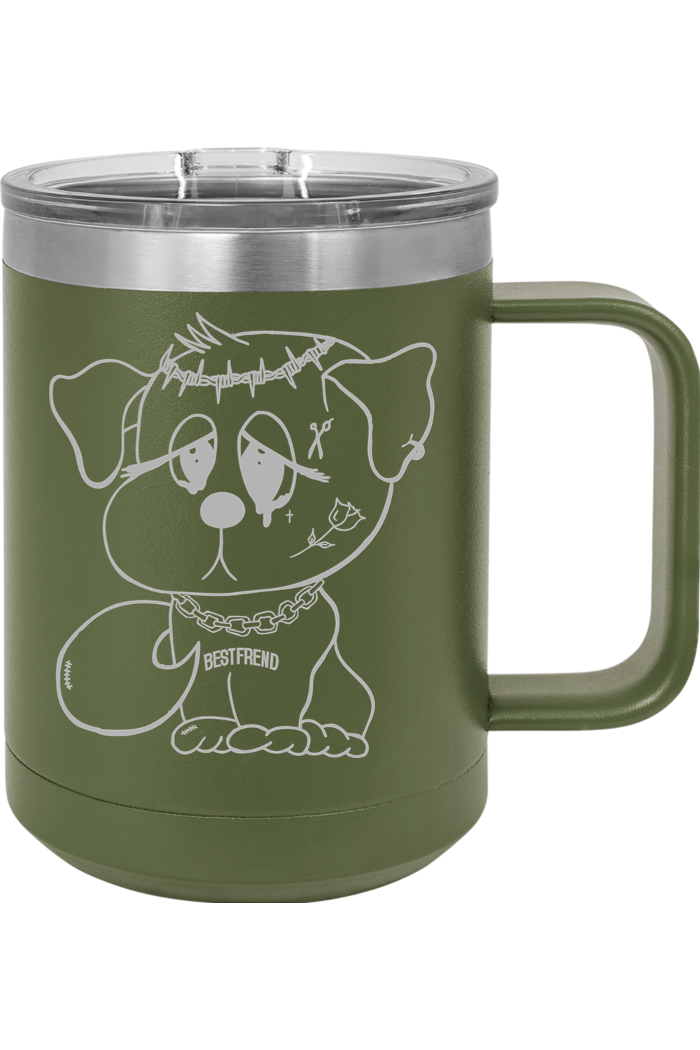 15oz Insulated Coffee Mug with Slider Lid