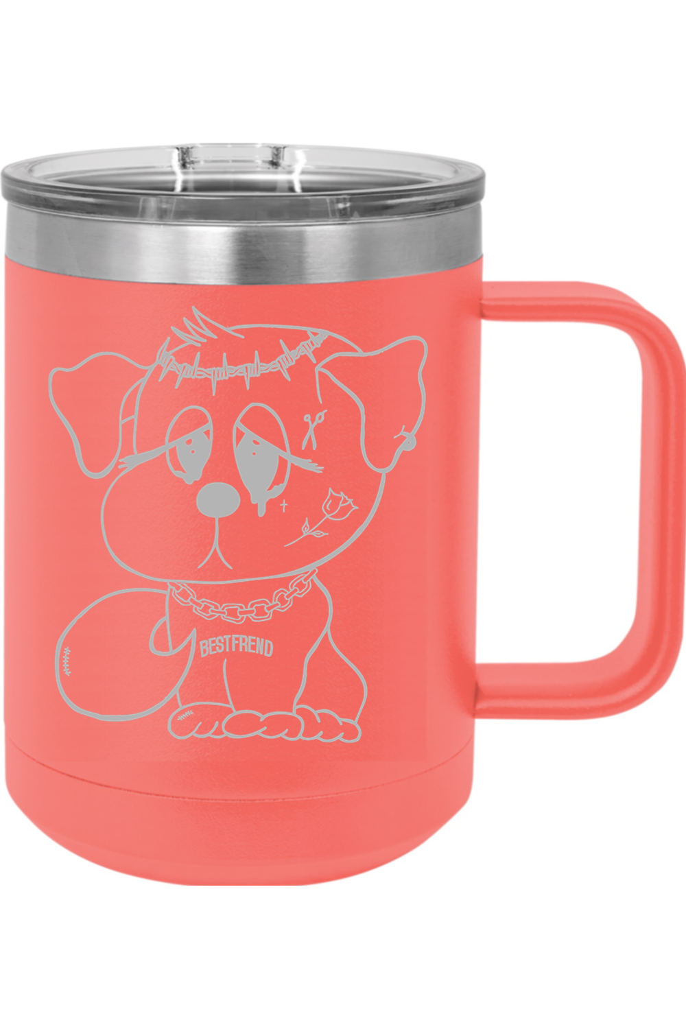 15oz Insulated Coffee Mug with Slider Lid