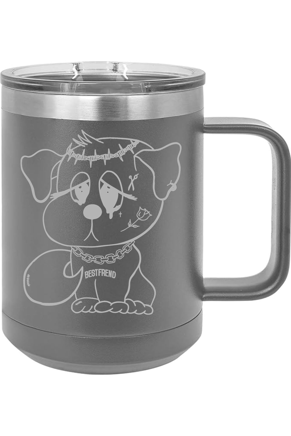 15oz Insulated Coffee Mug with Slider Lid