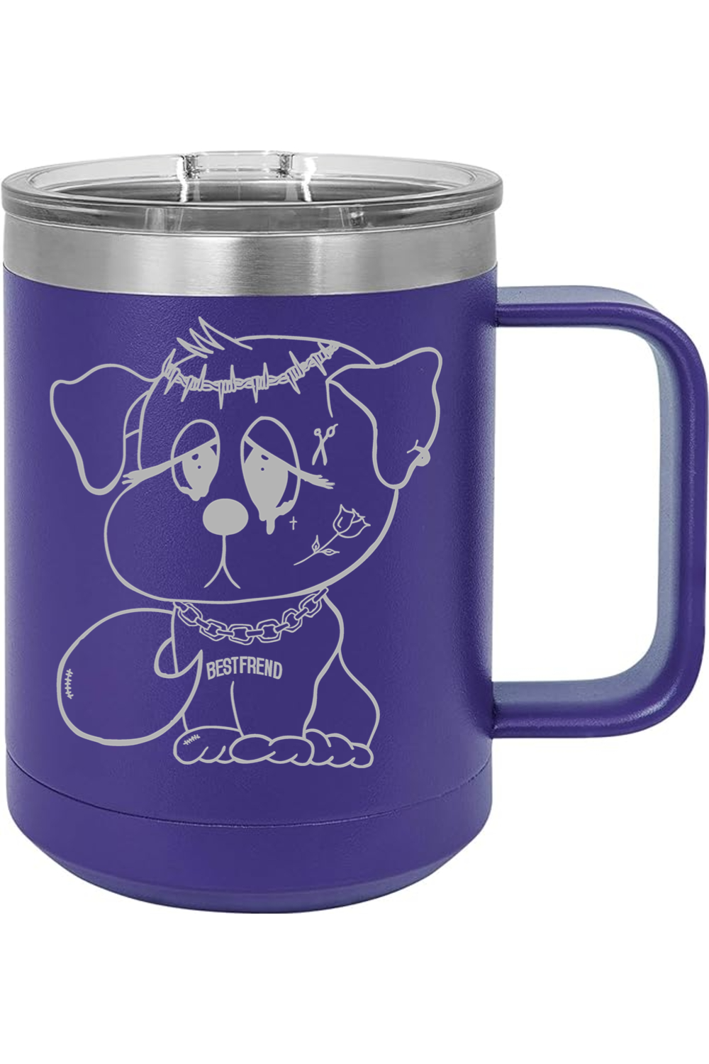 15oz Insulated Coffee Mug with Slider Lid