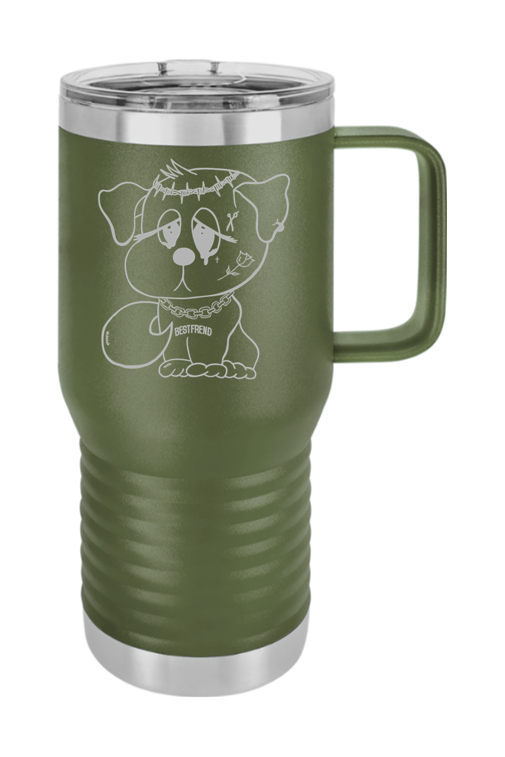20 oz Vacuum Insulated Travel Mug with Slider Lid