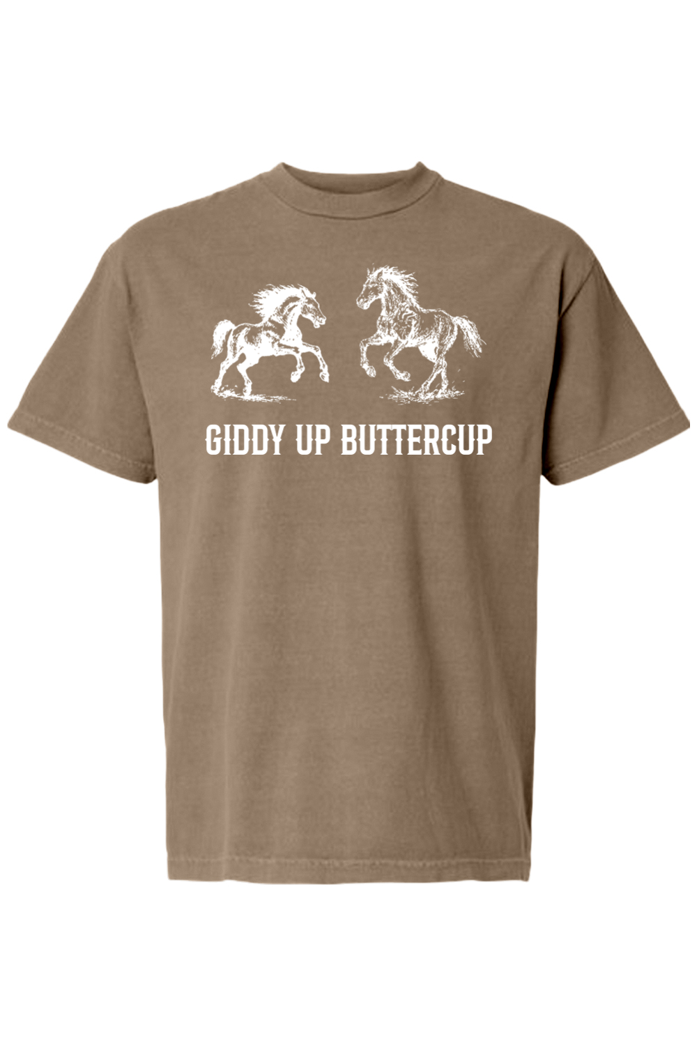 Giddy Up Garment-Dyed Heavyweight Cotton Tee