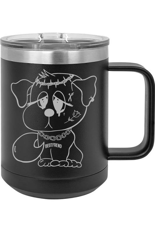 15oz Insulated Coffee Mug with Slider Lid